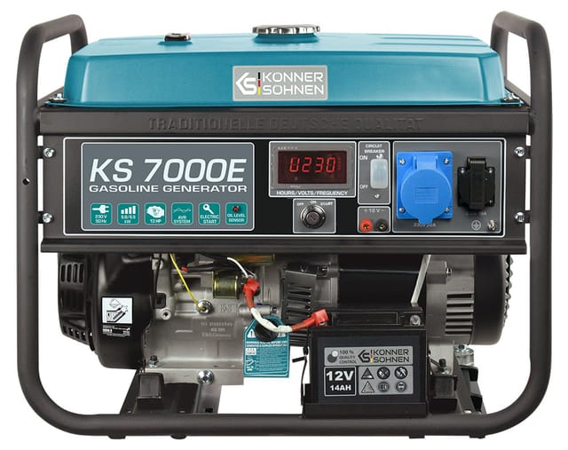 Könner&söhnen - Ks 7000e Stromerzeuger Strom Generator Benzin Notstromaggregat 5.5 Kw