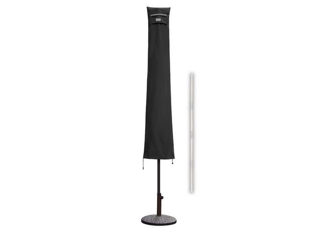 Sekey Sonnenschirm-schutzhülle, Ampelschirm Schutzhülle Abdeckhauben 600d Oxford, Schwarz, 190 Cm X 30/50 Cm