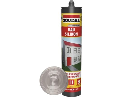 Soudal Fenster-Silikon grau 300 ml