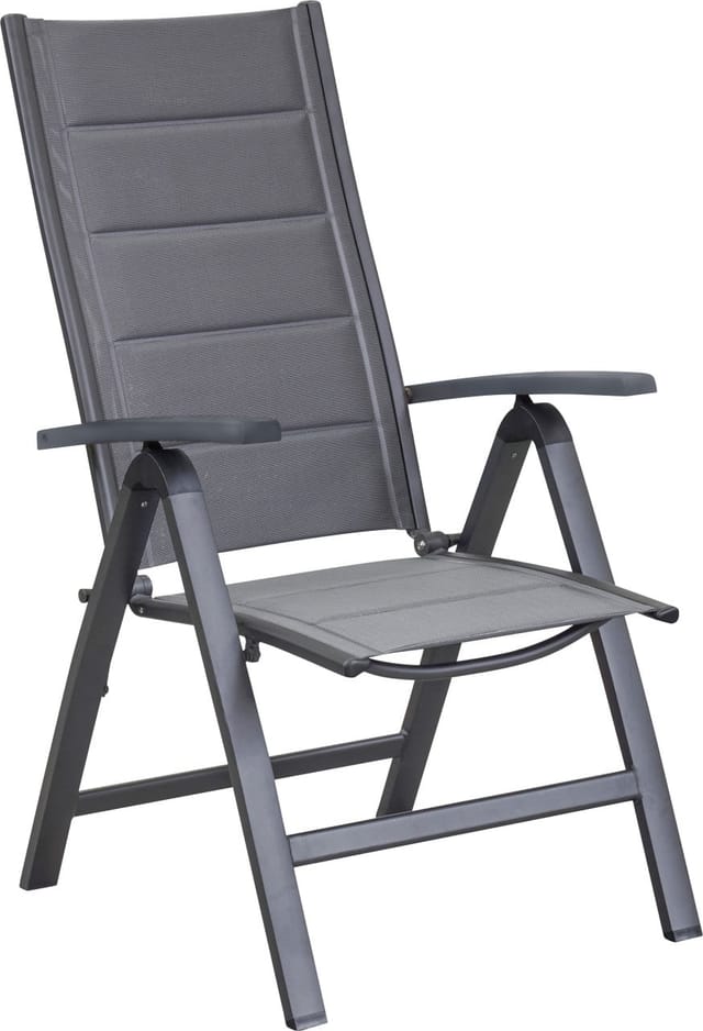 Gartenstuhl Aluminium Unicamo klappbar anthrazit