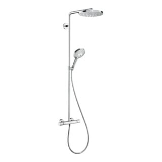 hansgrohe Showerpipe Raindance S 2jet, EcoSmart, 8 l/min, chrom