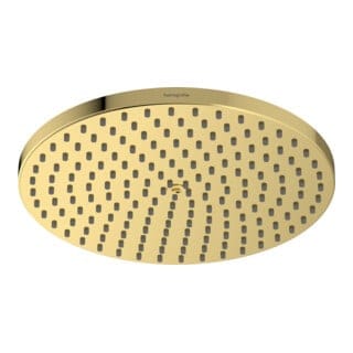 hansgrohe Kopfbrause Raindance S 240 Brausekopf 240mm, 1j, pol. gold optic