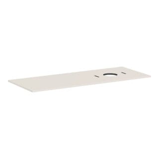 hansgrohe Konsole Xilesa E 1375x550mm, o HL, Ausschn re, s.beige ma