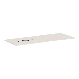hansgrohe Konsole Xilesa E 1375x550mm, o HL, Ausschn li, s.beige ma