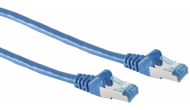 S-IMPULS CAT.6A Patchkabel, 7,5 m, blau