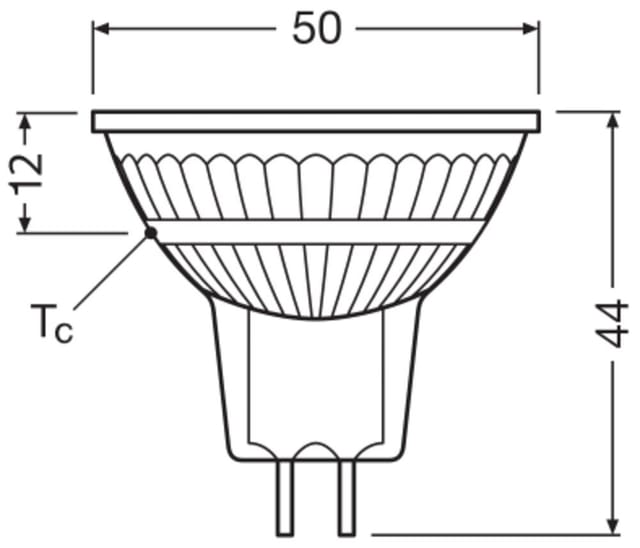 Osram LEDVANCE LED MR16 345lm 3.4W/827 (35W) GU5.3