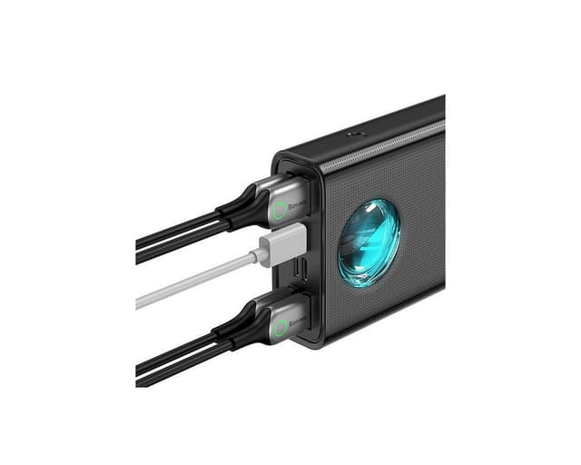 Baseus Amblight Powerbank (Akku) - schwarz - 30000 mAh