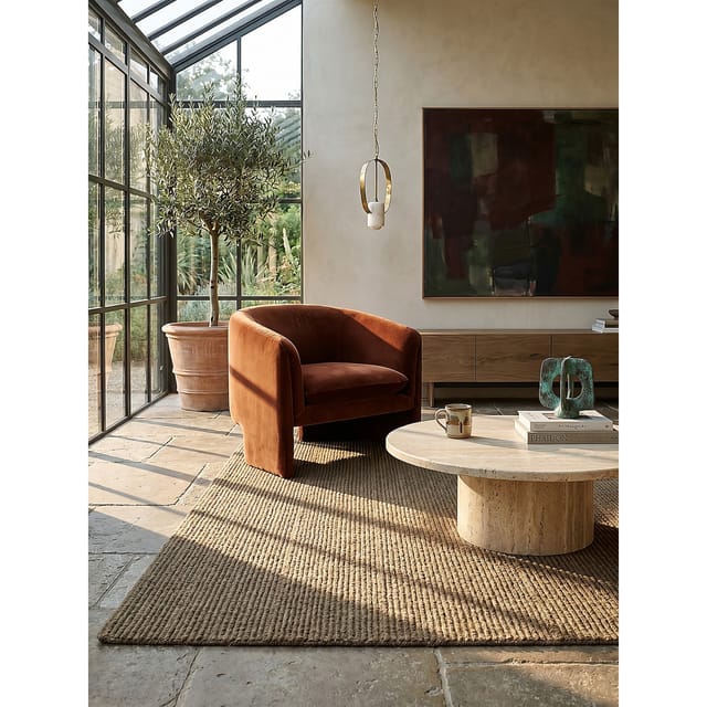 KADIMA DESIGN Wollteppich ALNE Wohnzimmerteppich weich edel robust Wohnzimmer 120x170 Erdtöne, Rechteckig, Höhe: 16 mm, 100% Wolle, 12 mm Mittelflor, fußbodenheizungsgeeignet, hochwertig