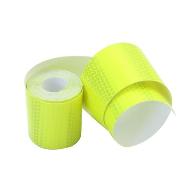 50 Mm X 3 M Gelbes Reflexband, Hohe Sichtbarkeit, Wasserabweisend
