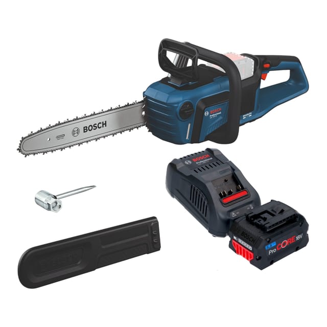Bosch Gke 18v-40 Professional Akku Kettensäge 18 V 40 Cm Brushless + 1x Procore Akku 5,5 Ah + Ladegerät