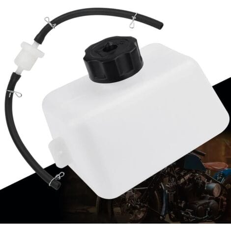 Bunthaus Kraftstofftank Motorrad Dirt Bike Kunststoff-kraftstofftank-kit Ölfüllfilterschlauch Mit Kraftstofffilter Mit Kappe 49cc Atv Quad Pocket Bike Pit Dirt Bike