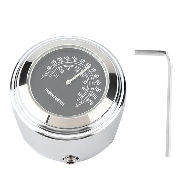 22–25 Mm Motorrad-lenker-montage-thermometer, Temperatur-zifferblatt, Messgerät