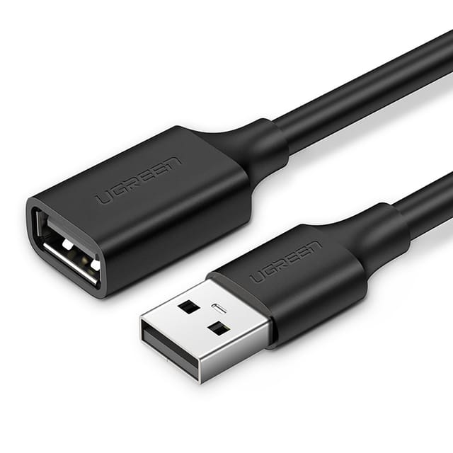 Usb 2.0 Verlängerungskabel Adapter 50cm Schwarz
