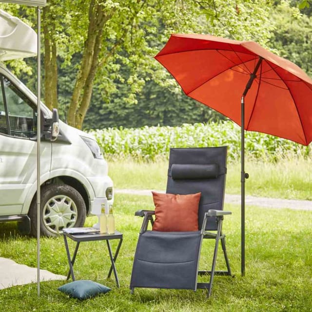 Siena Garden Campinghocker Premium anthrazit