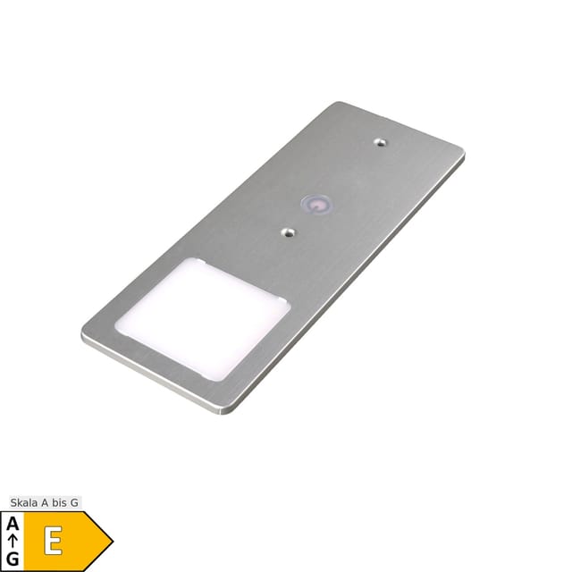 kalb LED Unterbauleuchten Silber 5W Sehr Flache Küchenleuchte Touchdimmfunktion 1er Set Neutralweiß