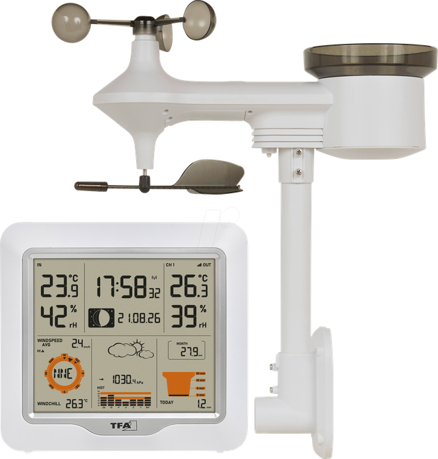 TFA 35117702 - Funk-Wetterstation mit Kombisender WEATHER ONE