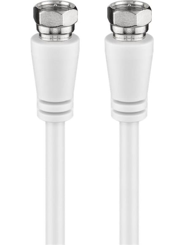 Pro SAT antenna cable (class A+ >95 dB) 3x shielded 1m