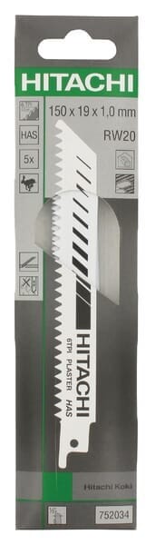 Säbelsägeblatt 150mm (5 Stck) Hikoki 752034