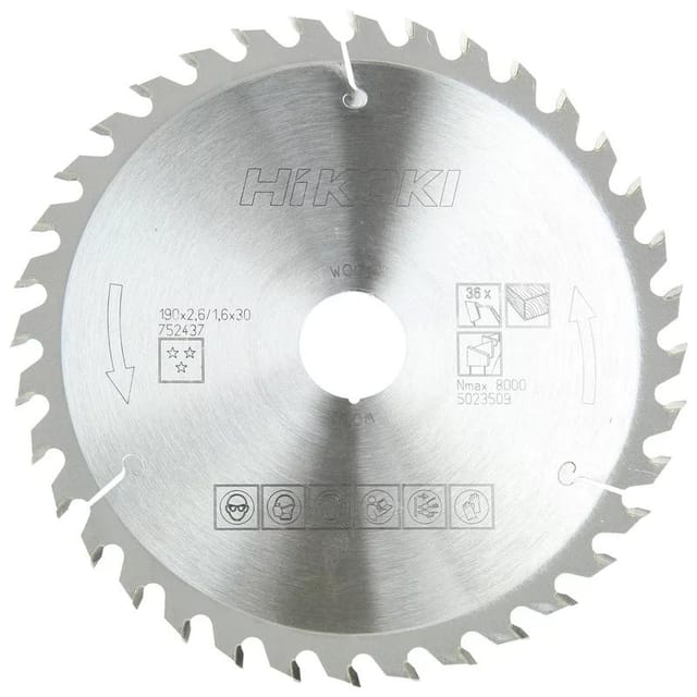 Hm Kreissägeblatt 185x30 T36 Hikoki 752432