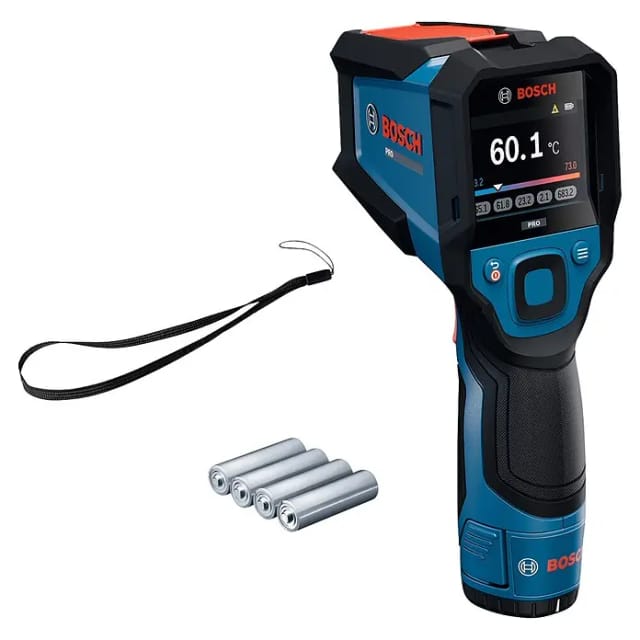Bosch Thermodetektor Gis 12v-700-14 Inkl. Batterie-adapter