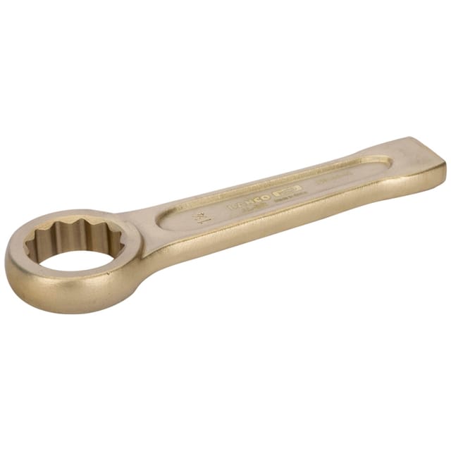 Bahco Funkenfreier 1-13/16-schlag-ringschlüssel Aus Aluminiumbronze, 235 Mm