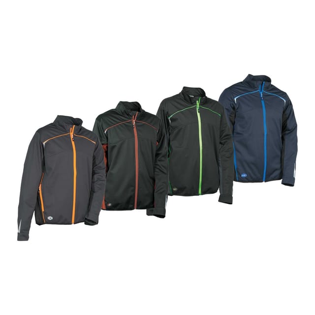 Cofra Galpones Ist Eine Softshelljacke - Xl - Schwarz / Grün