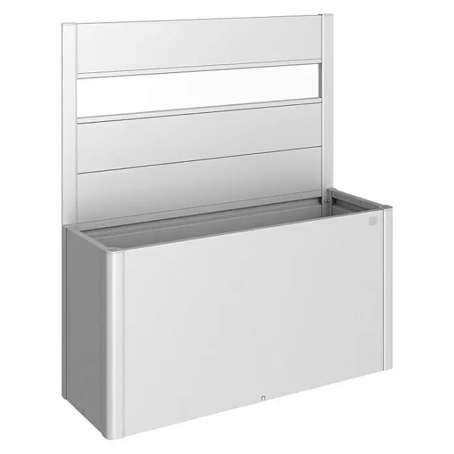Biohort DaVinci Sichtschutzelement (Passend für: DaVinci Pflanzkasten Gr. 150, Silber Metallic)