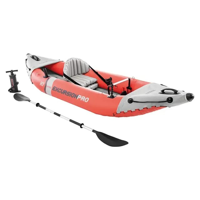 Intex Kajak Komplettset Excursion Pro (Nutzlast: 100 kg, Geeignet für: 1 Person)