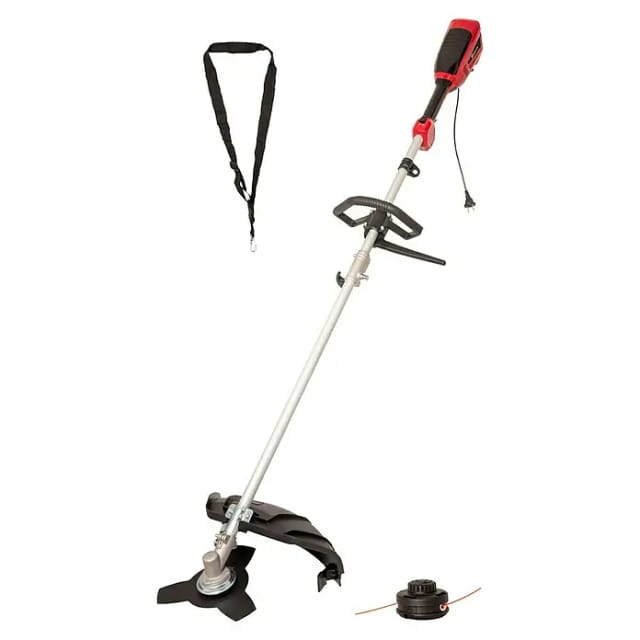 Hurricane Elektro-Rasentrimmer HEF-I-1200 (1.200 W, Schnittbreite Faden: 42 cm, Schnittbreite Messer: 25,5 cm)
