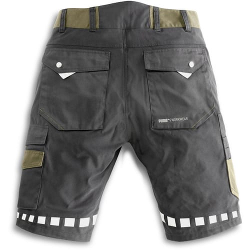 Puma Workwear Arbeitsshort »CHAMP«, olive, Polyester - gruen