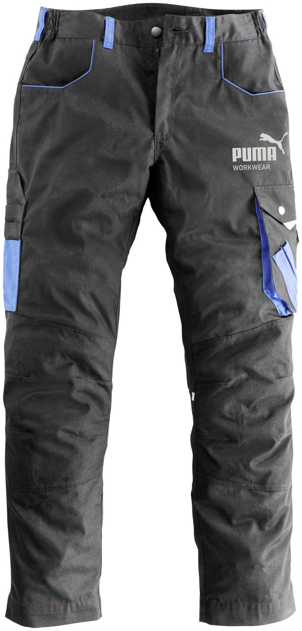 Puma Workwear Arbeitshose »CHAMP«, Polyester/Baumwolle/Polyamid/Elastan, carbongrau - schwarz