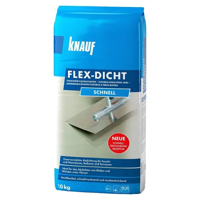 Knauf Flächenabdichtung Flex-Dicht schnell 10 kg