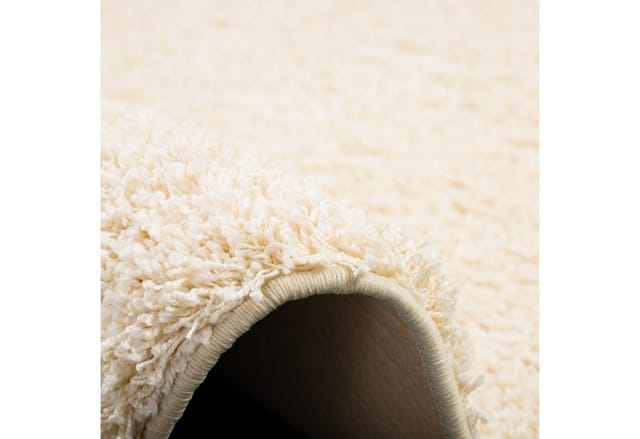 Snapstyle Luxus Hochflor Langflor Läufer Teppich Milano Creme 80x160cm