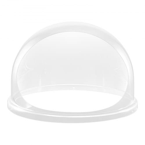 VEVOR Abdeckung für Zuckerwattemaschinen, Transparente Acrylkuppel-Schutzabdeckung, Kompatibel mit 52-cm-Zuckerwattemaschinenbehälter für Partys und Geschäfte, mit Bodenrille