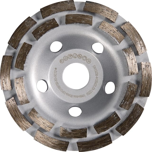 Tecwerk Diamantschleiftopf Univ.180mm Beton/putz/estrich/fliesenkleber 22,23mm D 426 Tw