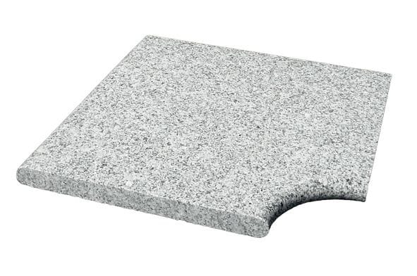 Steinbach Swimming Pool Römertreppen-beckenrandsteinset "granit", Für 250 Cm Römertreppen