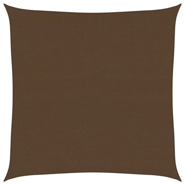 Sonnensegel 160 G/m² Braun 6x6 M Hdpe Vidaxl