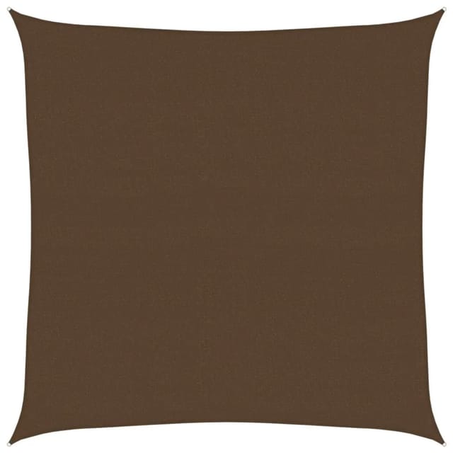 Sonnensegel 160 G/m² Braun 5x5 M Hdpe Vidaxl