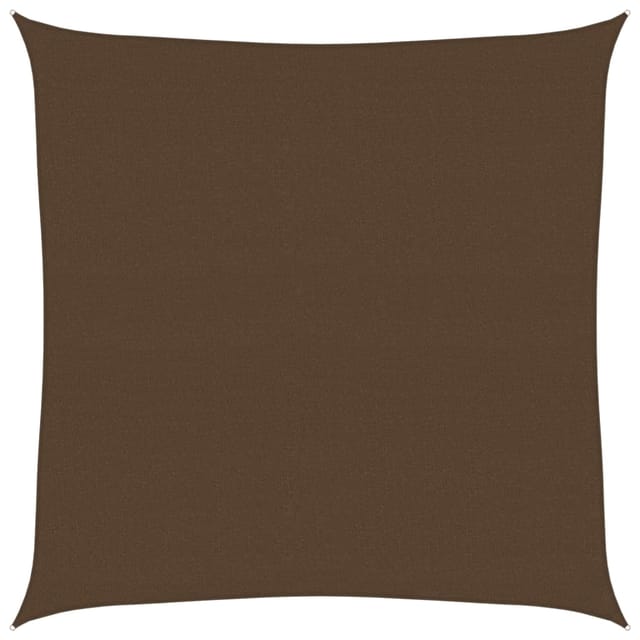 Sonnensegel 160 G/m² Braun 4,5x4,5 M Hdpe Vidaxl