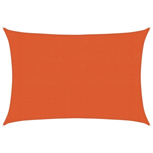 Sonnensegel 160 G/m² Orange 3x4 M Hdpe Vidaxl