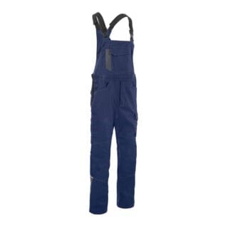 Kübler Latzhose ICONIQ PRO dunkelblau/mittelgrau 64N