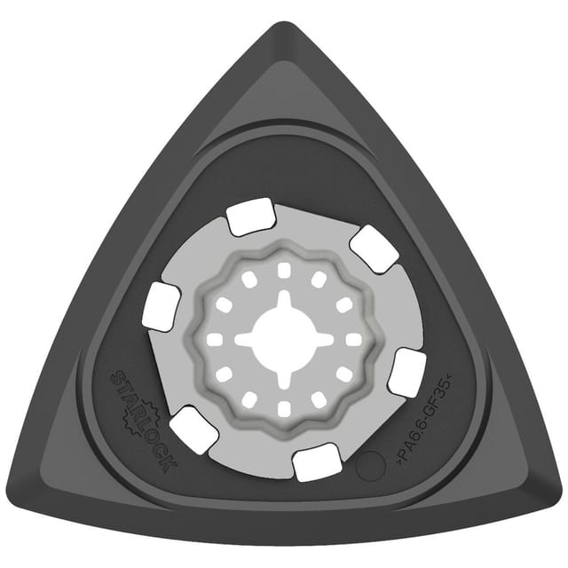 Projahn Deltaschleifplatte Starlock Für Schleifpapier 93x93x93 Mm