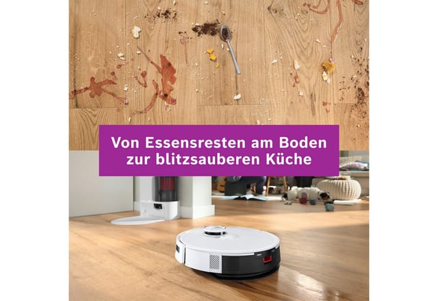 Bosch Saug-/wischroboter Bcrd2w Weiß