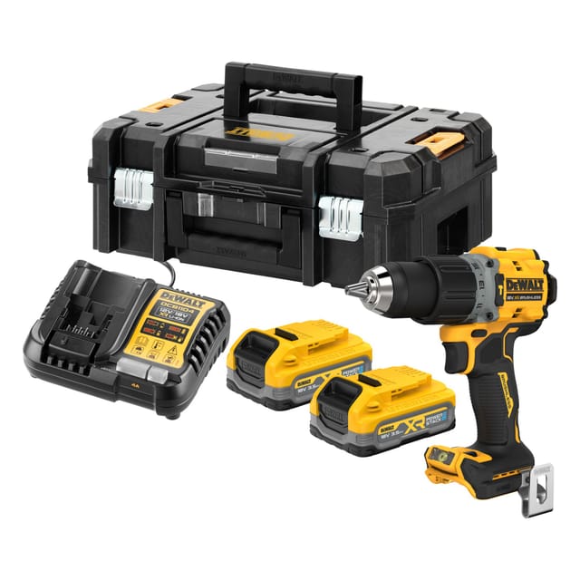 Dewalt Akku-schlagbohrschrauber Dcd805s2t, 18v 2x 3,5 Ah Powerstack In Tstak