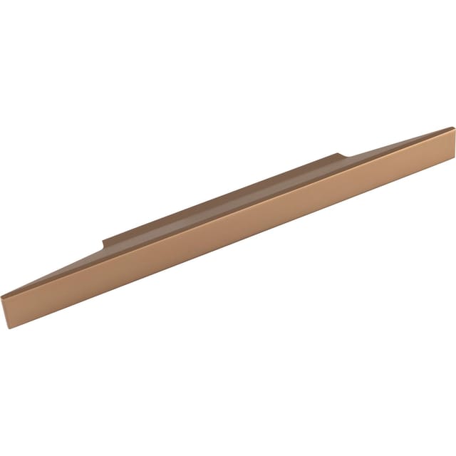 Griff Facet La 96mm, Möbelgriff Breite 220mm, Aluminium Messing Matt