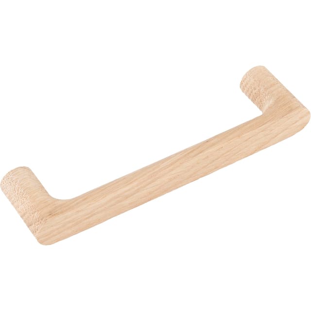 Griff Pinta La 128mm, Holzgriff Robuster Möbelgriff Breite 144mm, Eiche Roh