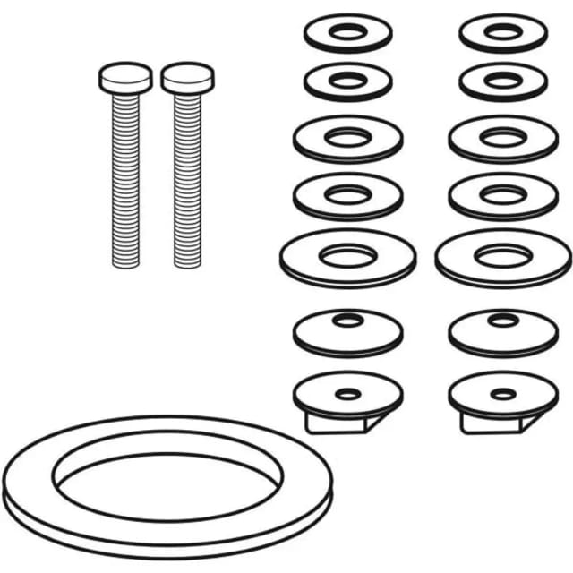 Geberit Ge Befestigungsset, Zu 521030, 598245000