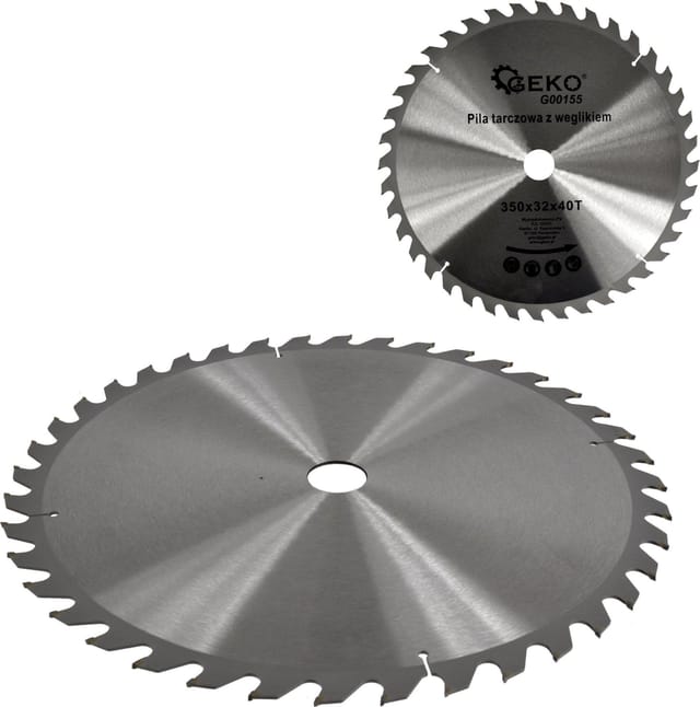 Sägeblatt Geko 200 Mm Stahl Poliert 24 Zähne