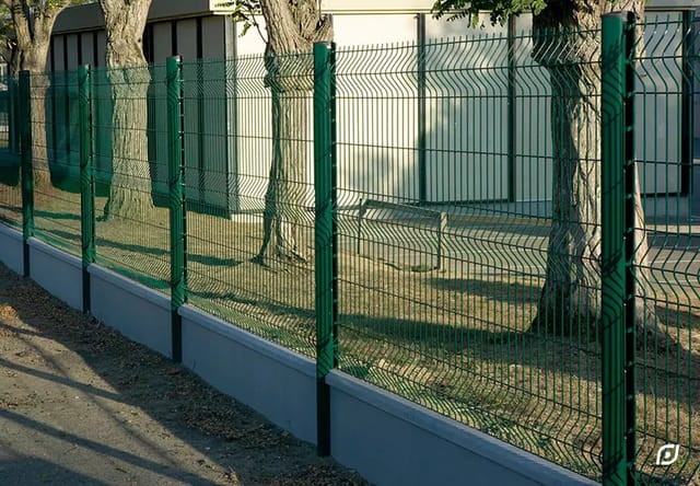 Zaun Dirickx Axis C 120 Cm Grün Robust