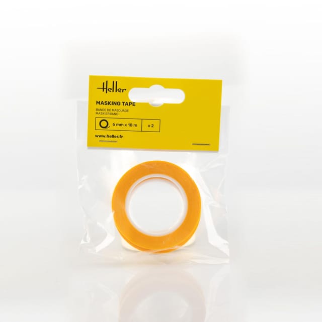 Outil Du Peintre Heller 99012 Klebeband 6 Mm 18 M